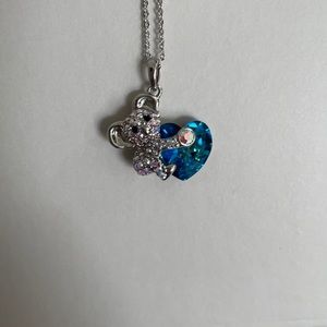 Koala Heart Diamond Necklace 💙
